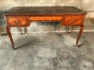 Elegant Louis XVI Inlaid Desk - Restored (work in progress)_car 1326